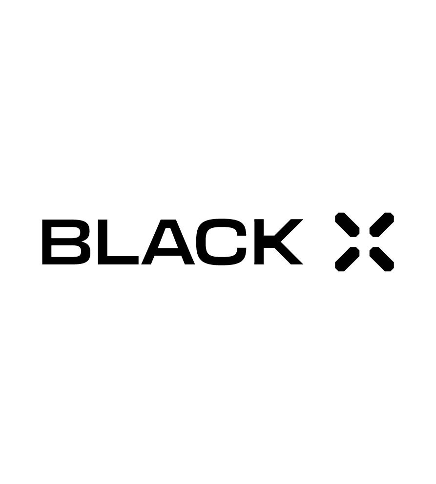 Black x logo