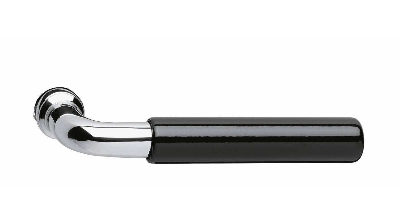 Deurkruk Palma chroom/zwart