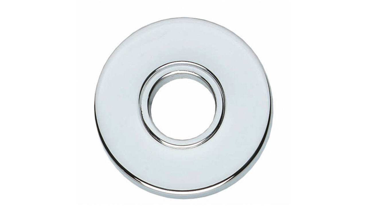 Rozetten verdekt ø50x8mm chroom