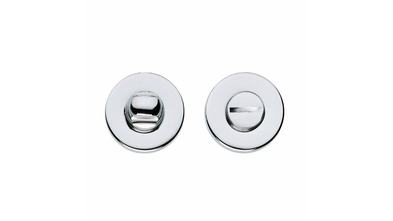 WC-sluiting verdekt ø50x8mm met stift 8x8mm chroom