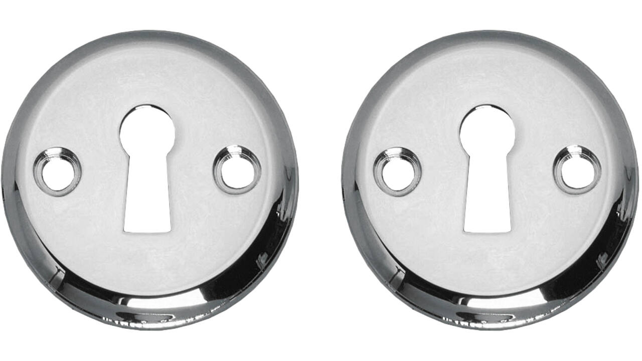 Sleutelrozetten ø50x5mm chroom