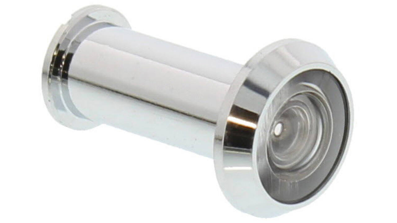 Deurspion 180° deurdikte 35-60mm, ø14mm chroom