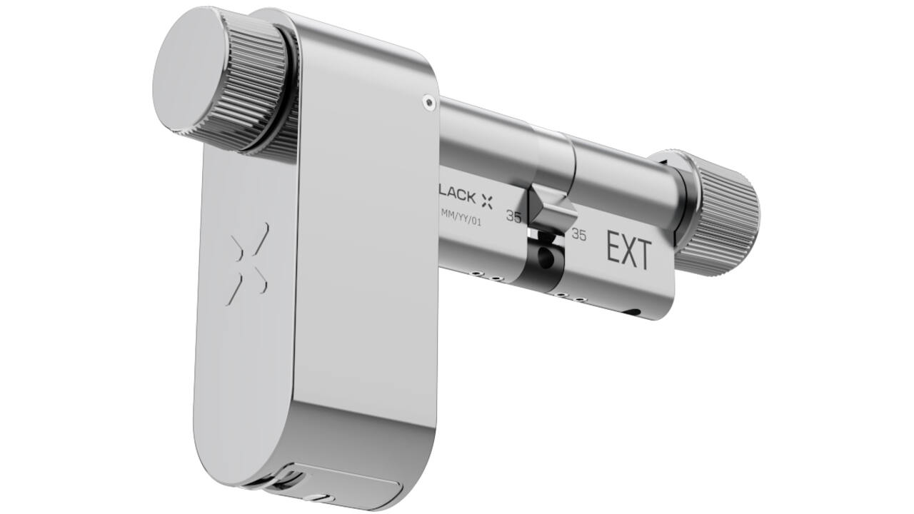Black X Smart Lock 35/35mm - 45/45mm chroom