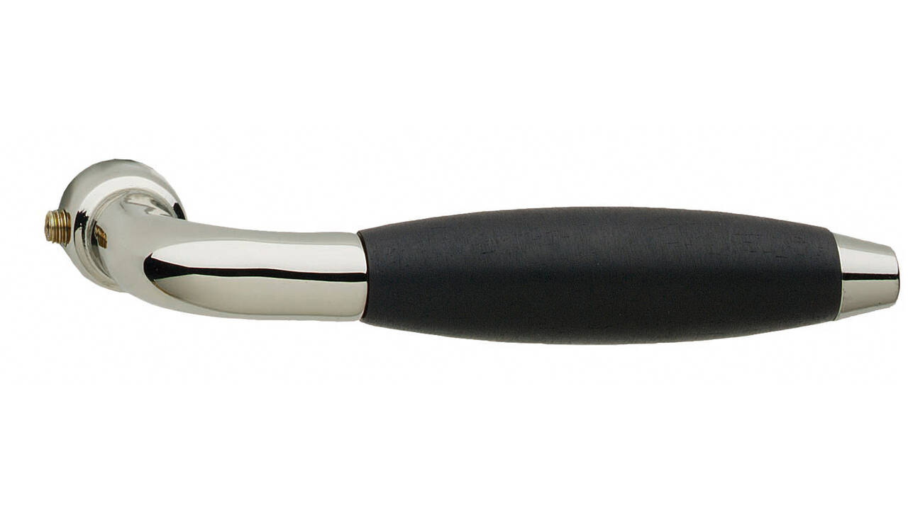 Deurkruk Antonnet nikkel/ebbenhout
