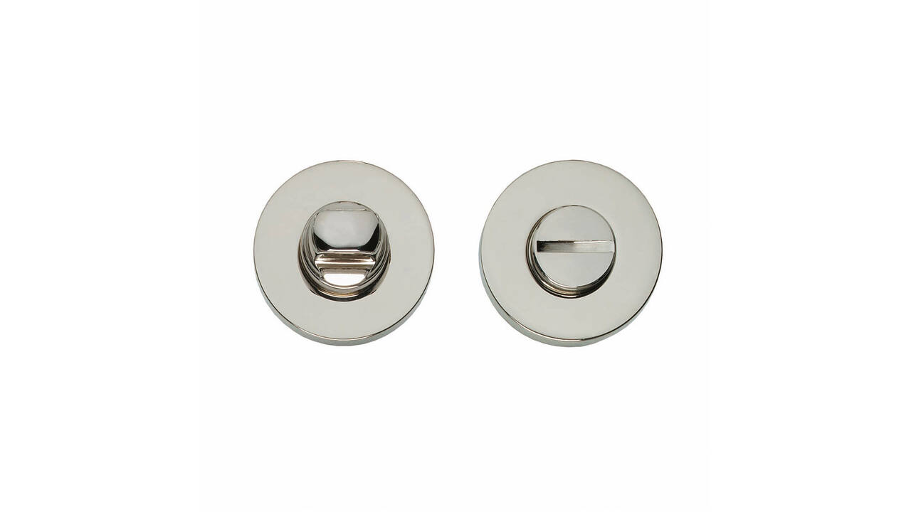WC-sluiting verdekt ø50x8mm met stift 8x8mm nikkel