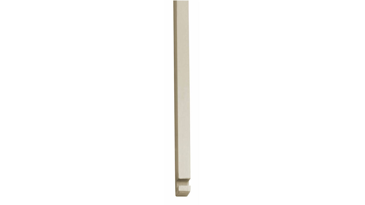 Stangenset tbv pomp-espagnolet 125cm nikkel