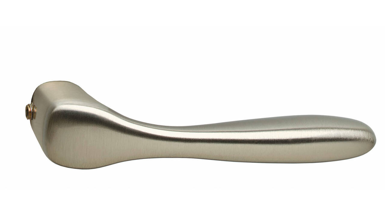 Deurkruk Banaan nikkel mat