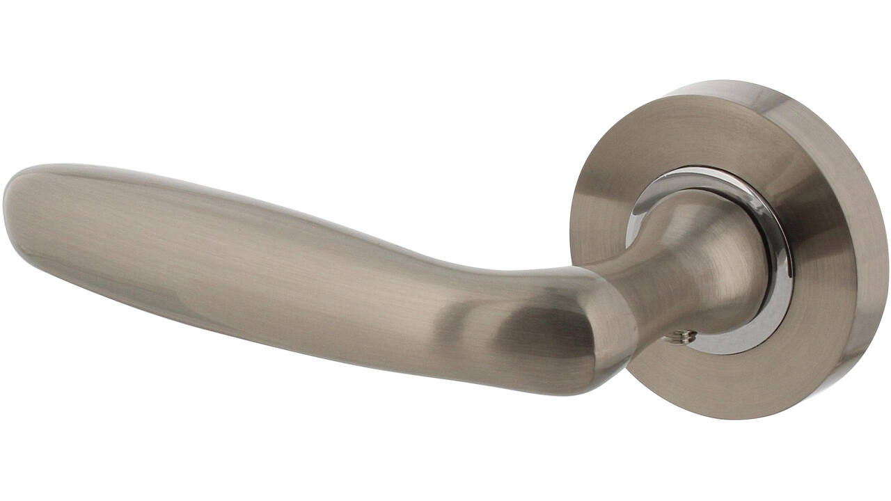 Gatdeel links Bjorn op rozet verdekt ø52x10mm met nokken nikkel mat