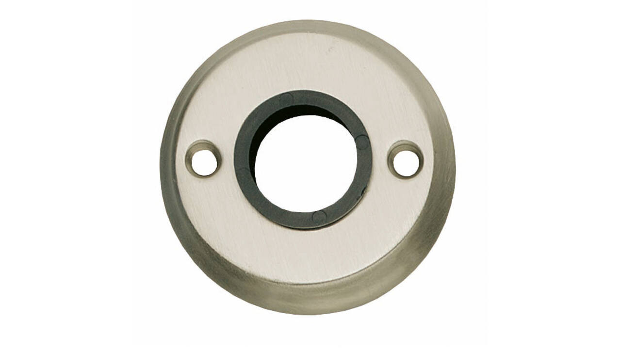 Rozetten ø50x5mm nikkel mat