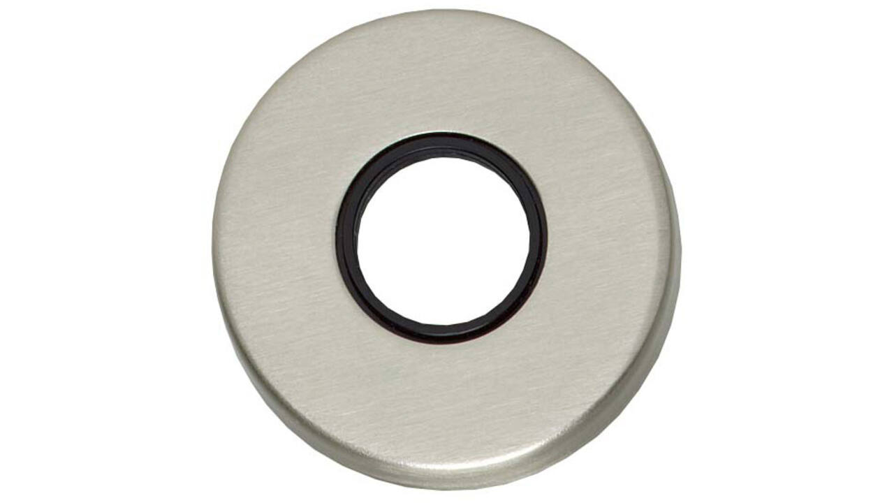 Rozetten verdekt ø49x7mm nikkel mat