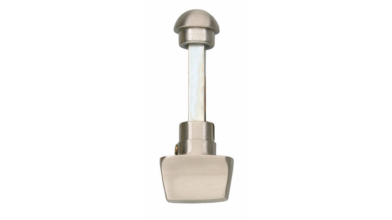 WC-olive los 8mm oud model nikkel mat