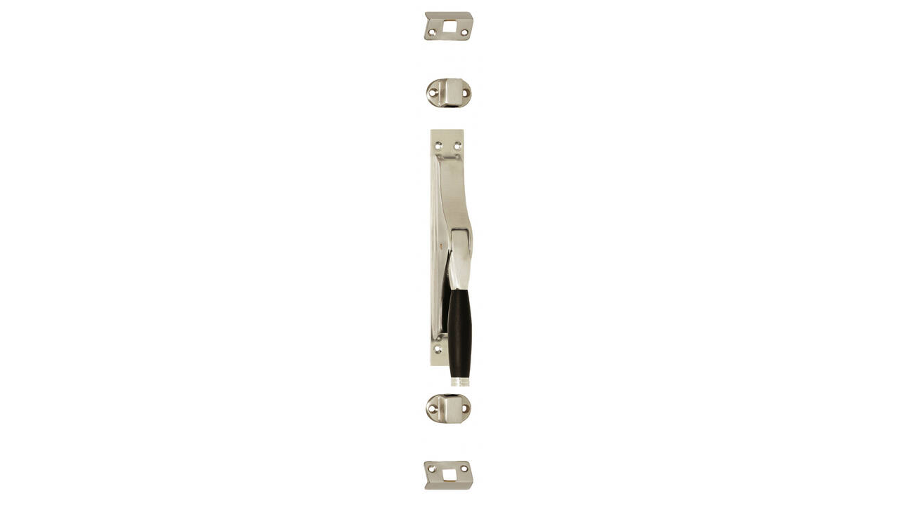 Pomp-espagnolet Ton 222 nikkel mat/ebbenhout