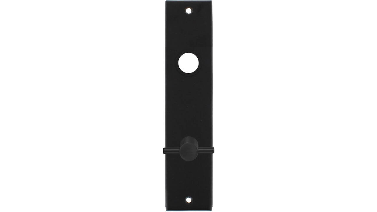 Schilden rechthoekig 181x41x7mm wc 78/8mm zwart