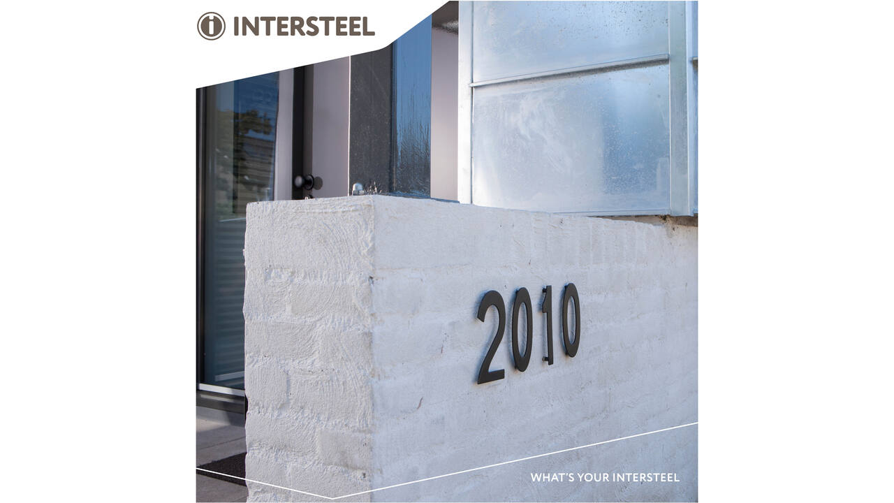 Huisnummer 2 150mm structuur zwart