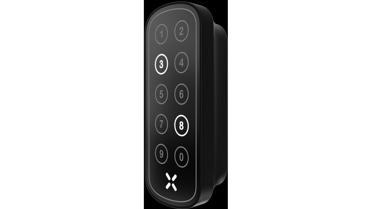 Black X xPad ovaal 100x42mm zwart