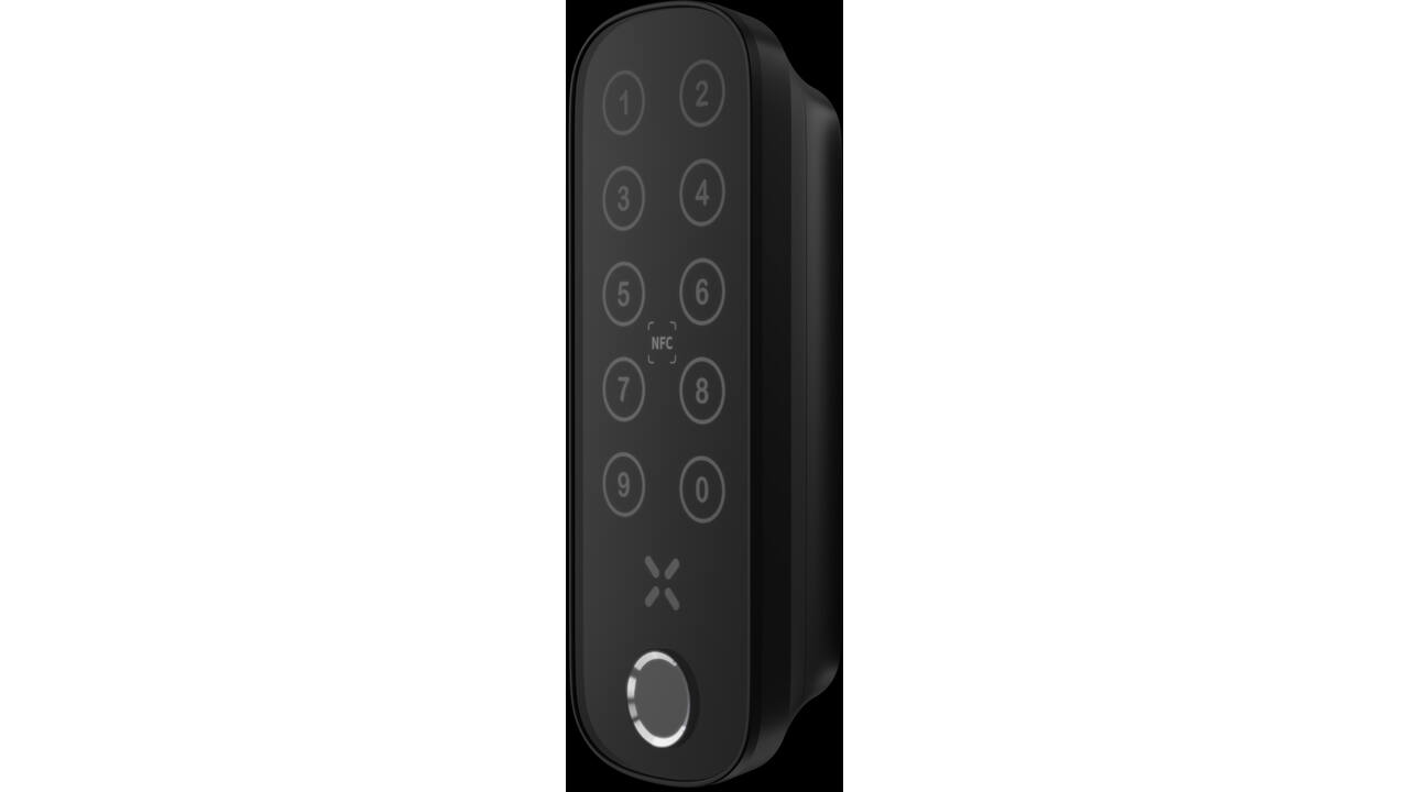 Black X xPad+ ovaal 138x42mm zwart
