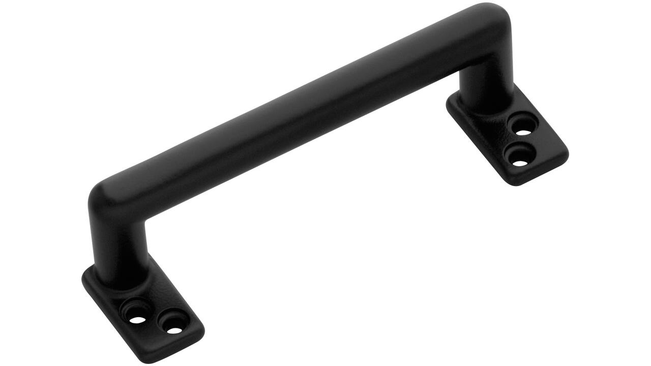 Handgreep recht 108mm zwart