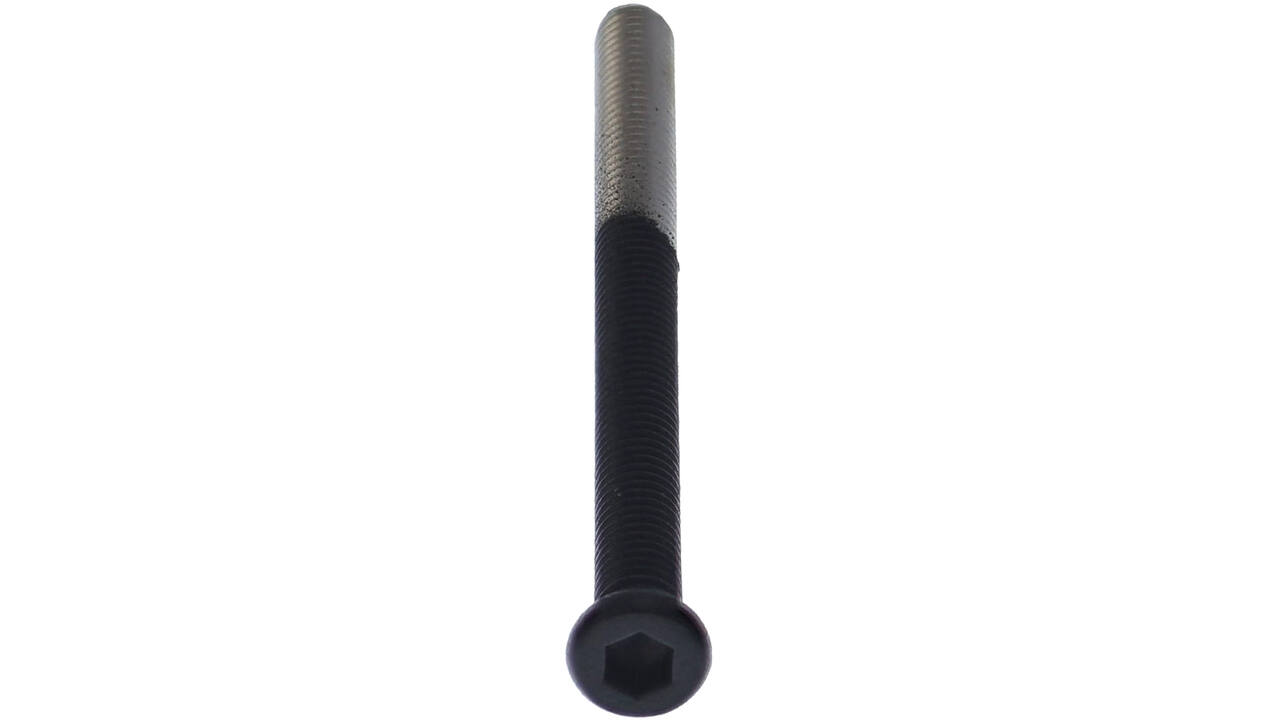 Bout 6-kant M6x80mm tbv SKG3 rozetten voor deurdikte 67-69mm zwart