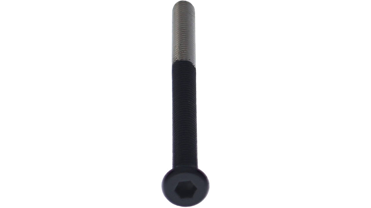 Bout 6-kant M6x80mm tbv SKG3 schilden voor deurdikte 65-69mm zwart