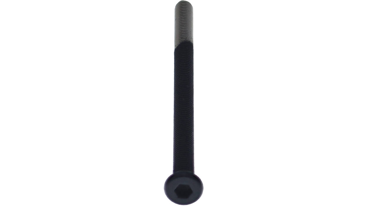 Bout 6-kant M6x100mm tbv SKG3 schilden voor deurdikte 85-89mm zwart