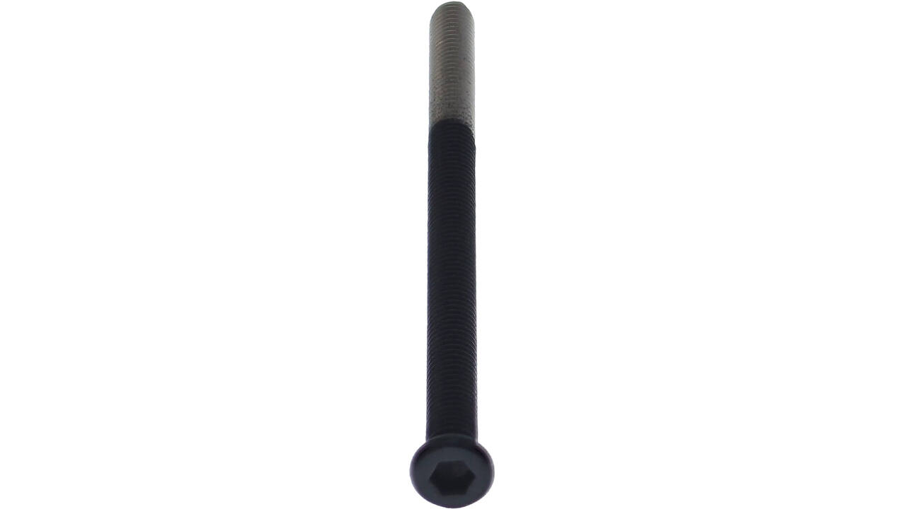 Bout 6-kant M6x100mm tbv SKG3 rozetten voor deurdikte 87-89mm zwart