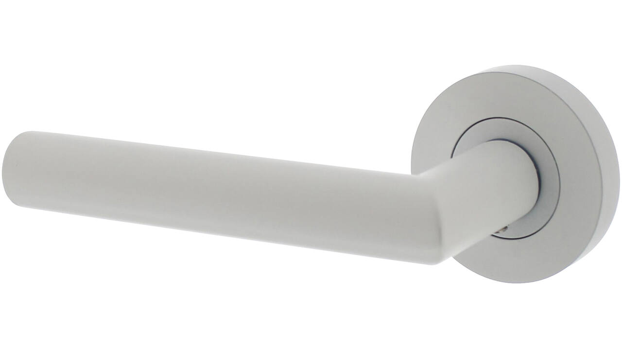 Gatdeel links Bastian op rozet verdekt ø52x10mm met nokken wit