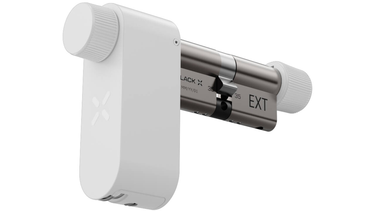 Black X Smart Lock 35/35mm - 45/45mm wit