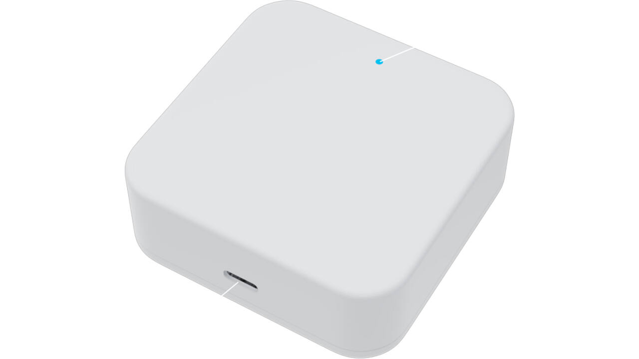Black X Wi-Fi bridge 70x70x25mm met kabel Type C USB wit