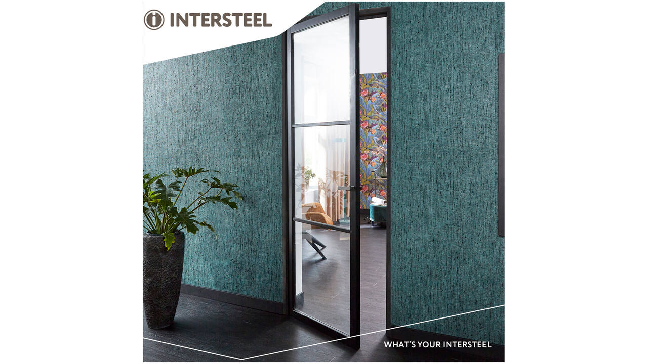 Deurkruk Amsterdam met rozet zelfklevend 30x30x3mm antraciet grijs