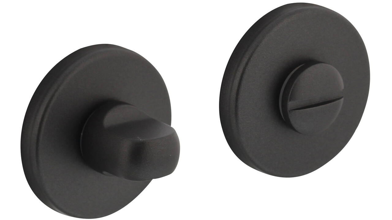 WC-sluiting verdekt ø51x5mm met nokken en stift 8x8mm grijs