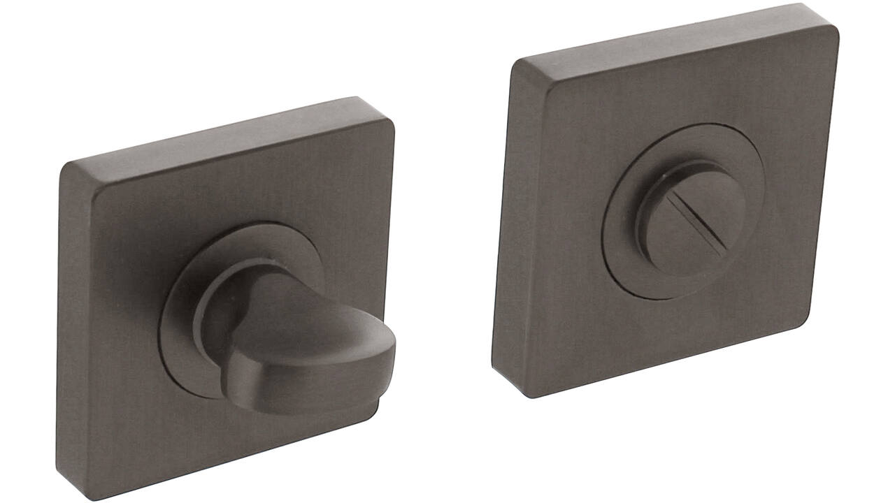 WC-sluiting verdekt 55x55x10mm met nokken en stift 8x8mm antraciet grijs