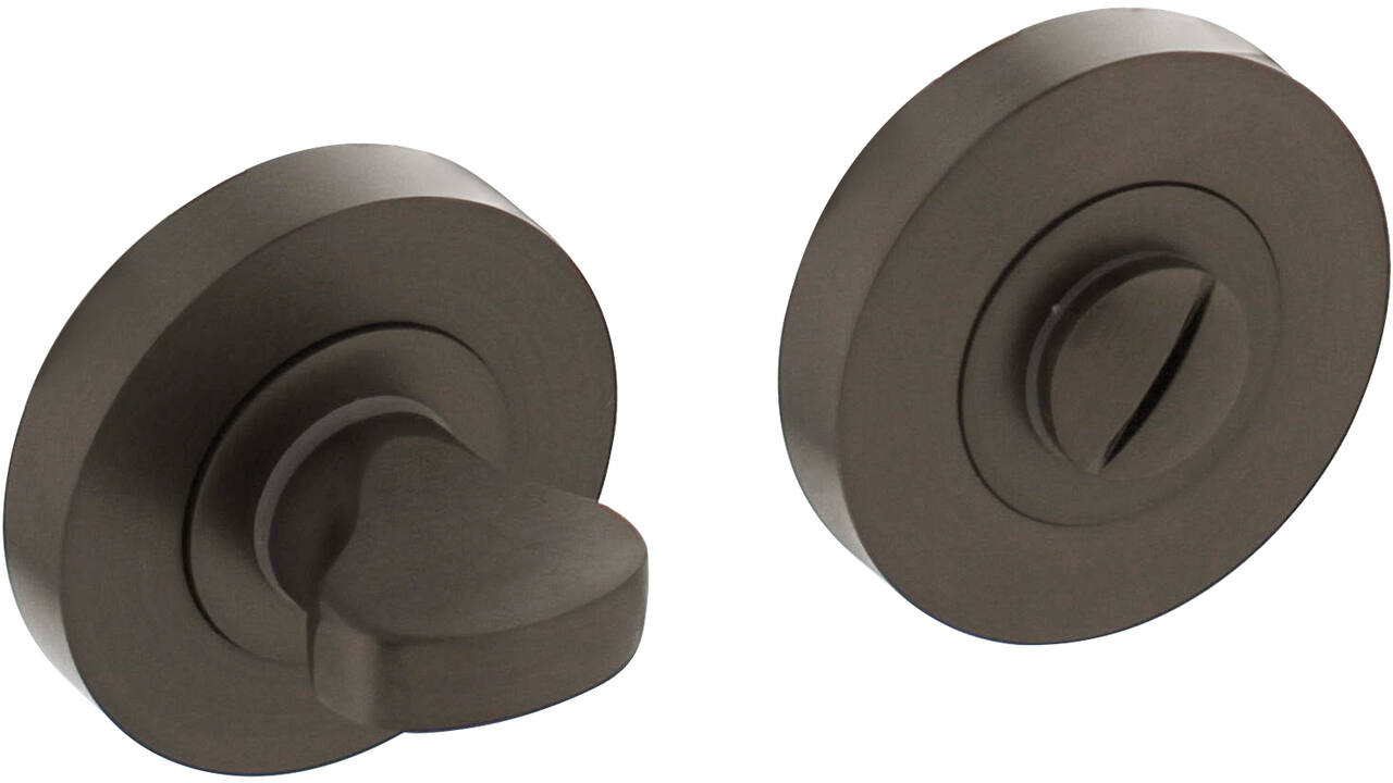 WC-sluiting verdekt ø52x10mm met nokken en stift 8x8mm antraciet grijs