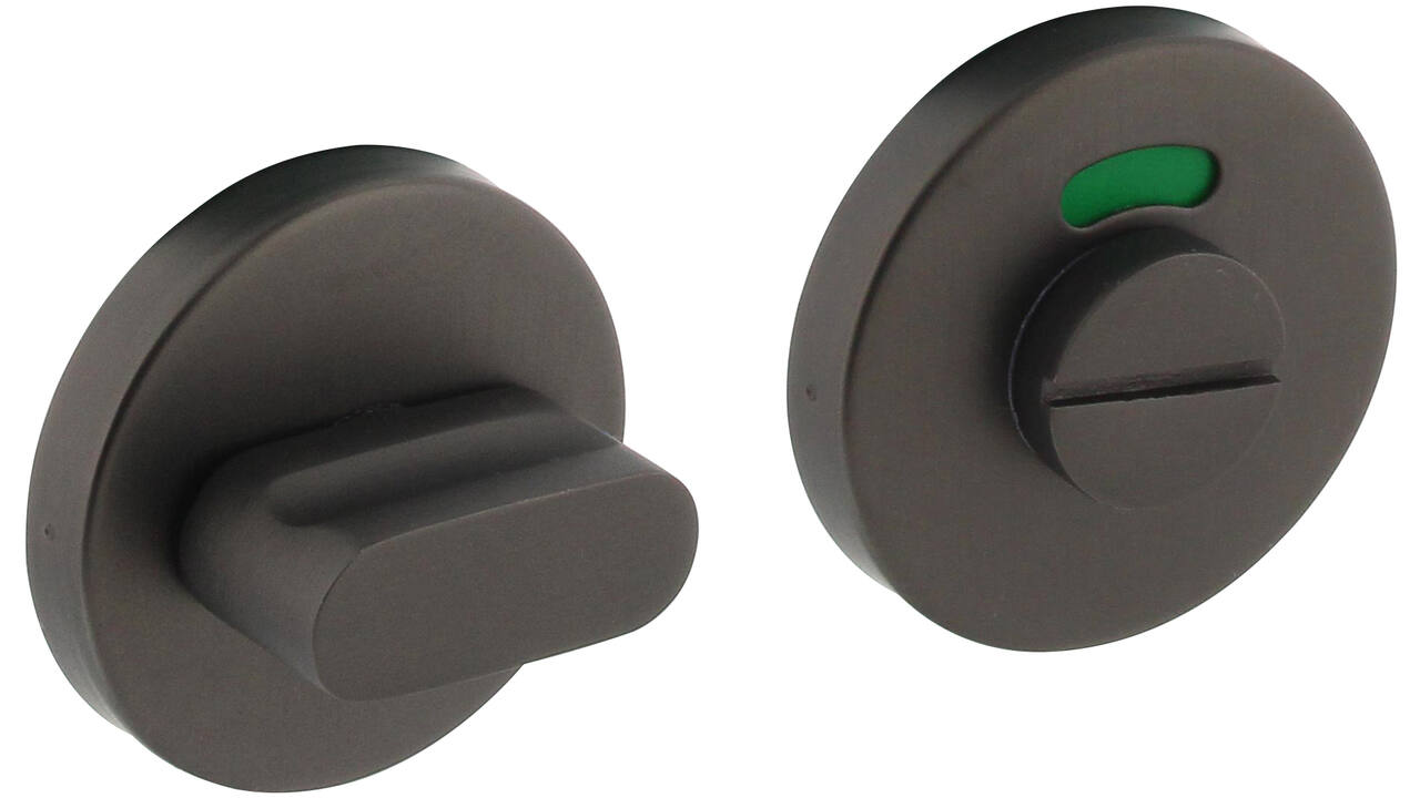 WC-sluiting verdekt ø53x8mm met nokken en stift 8x8mm antraciet grijs