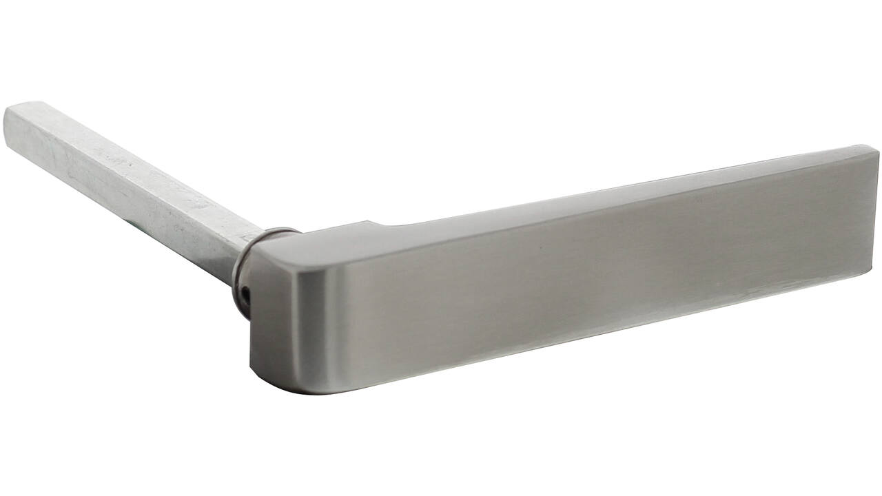 Stiftdeel Rolluik kruk vlak met stift 90mm rvs