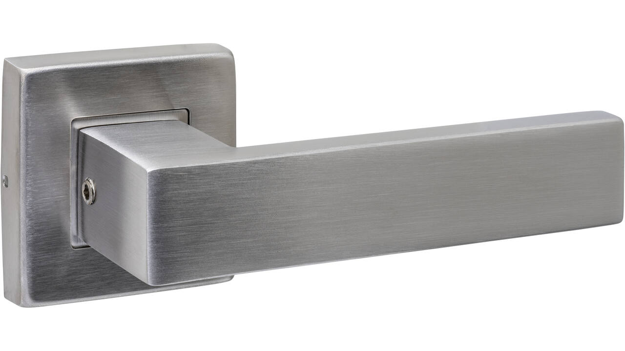 Gatdeel Amsterdam op rozet verdekt 53x53X10mm rvs