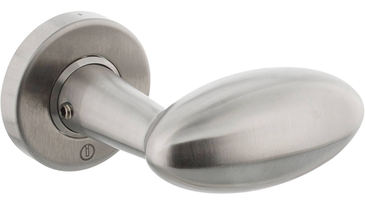 Gatdeel Golfclub op rozet verdekt ø53x10mm rvs