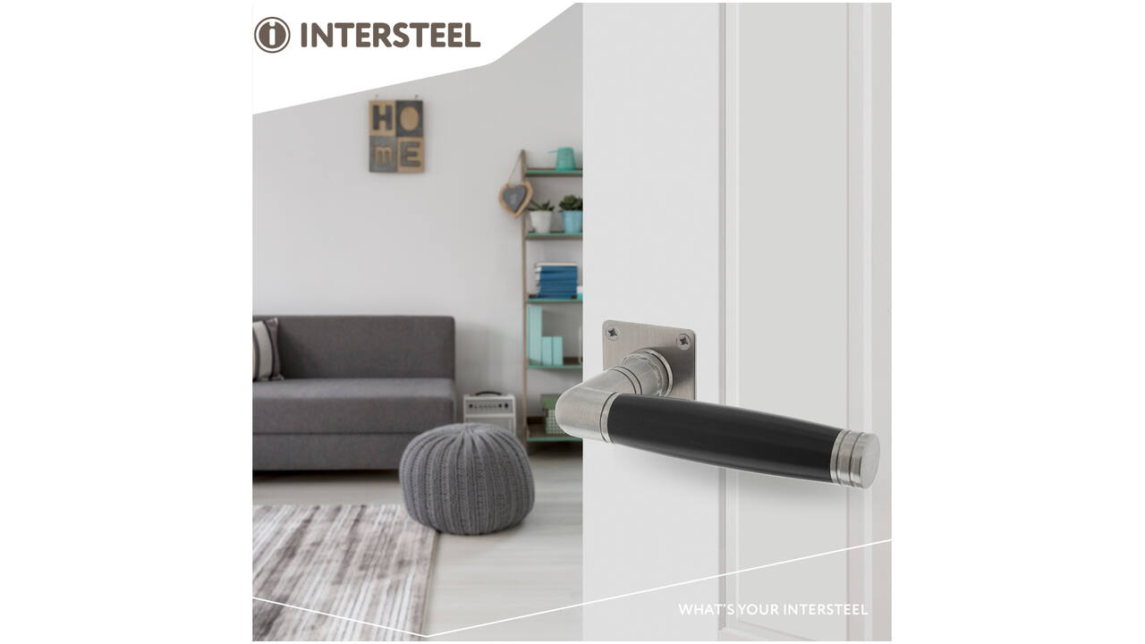 Deurkruk Ton 212 met rozet 42x42x2mm rvs