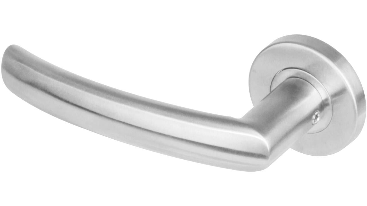 Gatdeel links Blok op rozet verdekt ø53x8mm met nokken EN1906/4 rvs