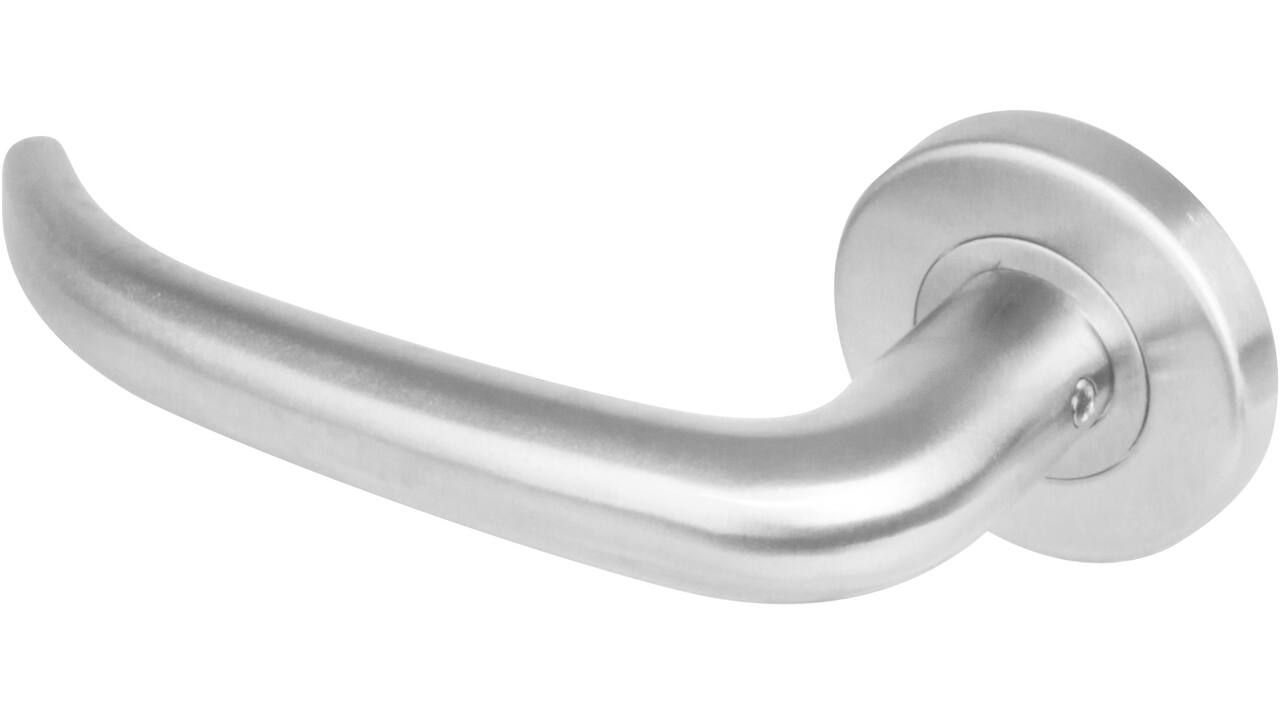 Gatdeel links Sabel op rozet verdekt ø53x8mm met nokken EN1906/4 rvs