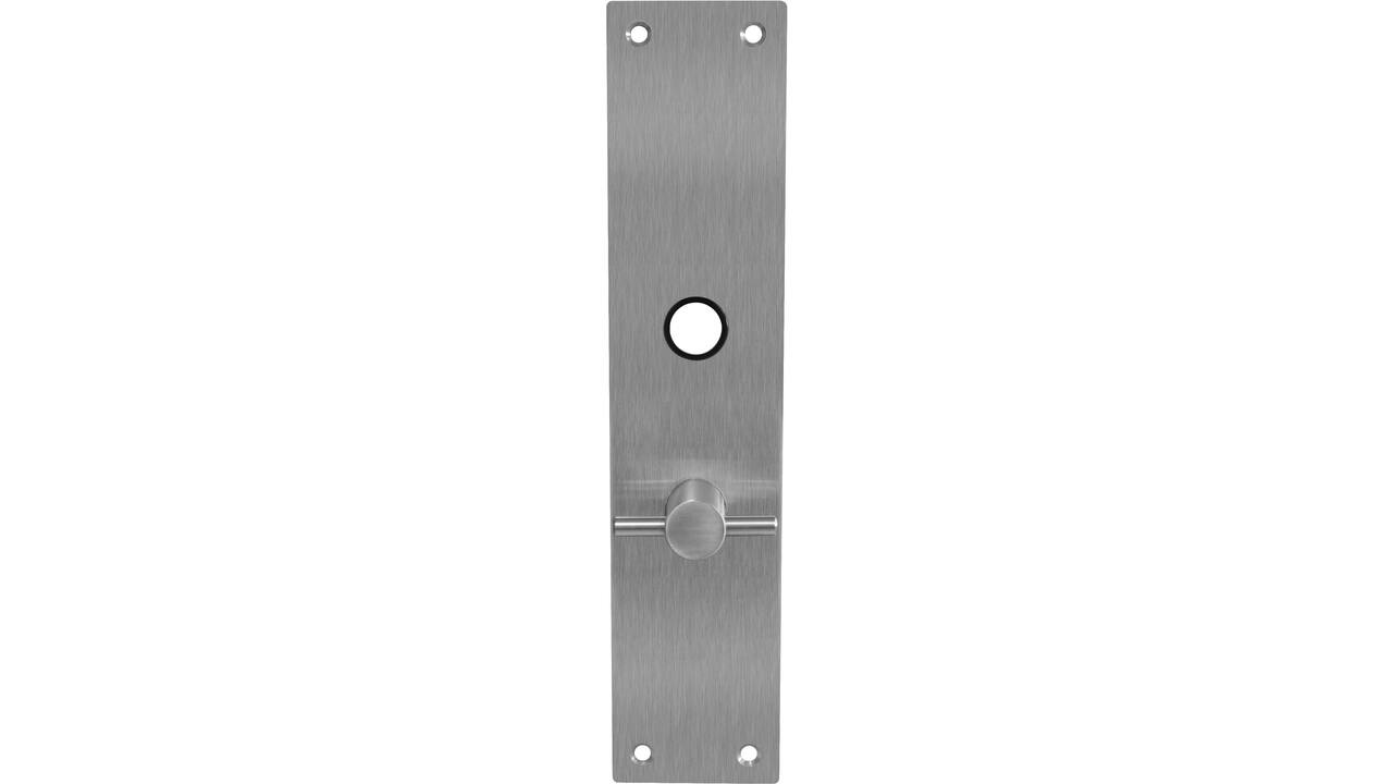 Schilden rechthoekig 250x55x2mm wc 57/5mm rvs