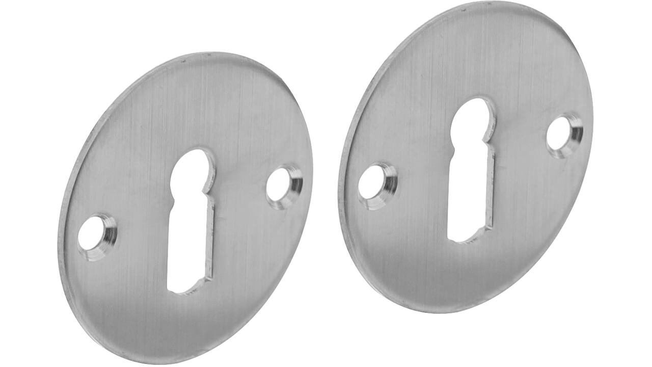 Sleutelrozetten Ø51x2mm rvs