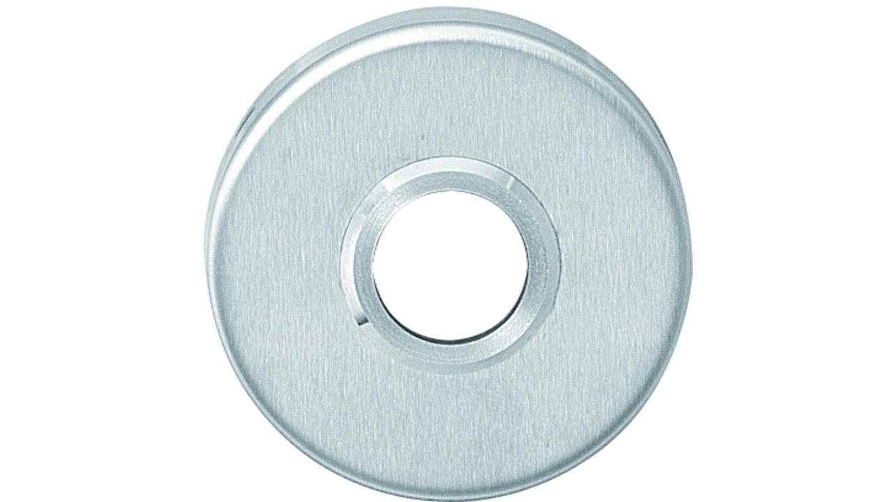 Rozetten verdekt ø53x10mm rvs