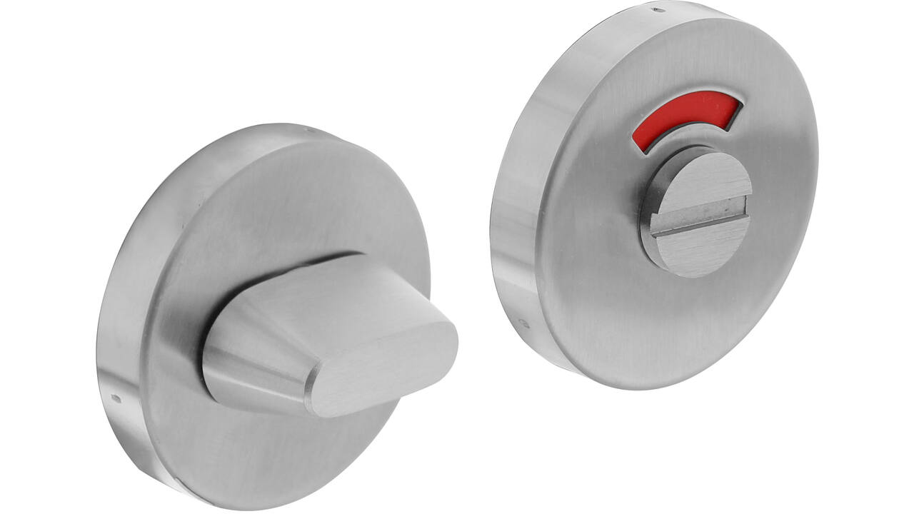 WC-sluiting verdekt ø53x10mm met stift 8x8mm rvs
