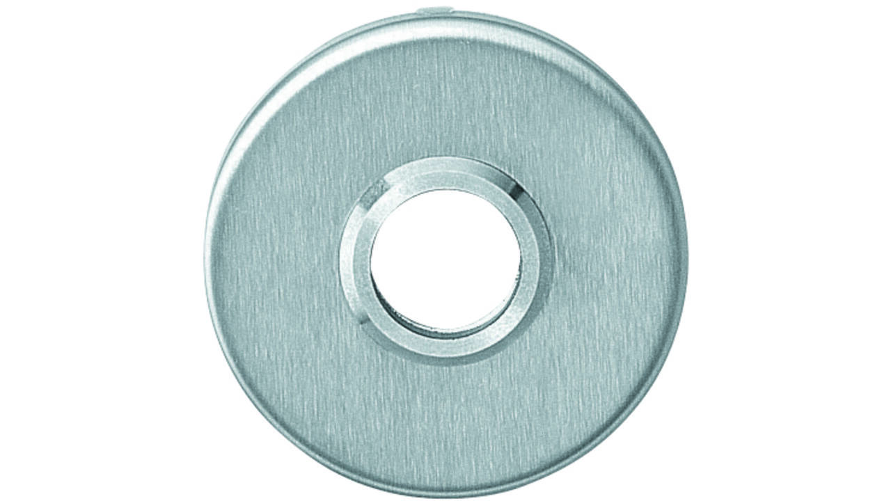 Rozetten verdekt ø53x5mm rvs