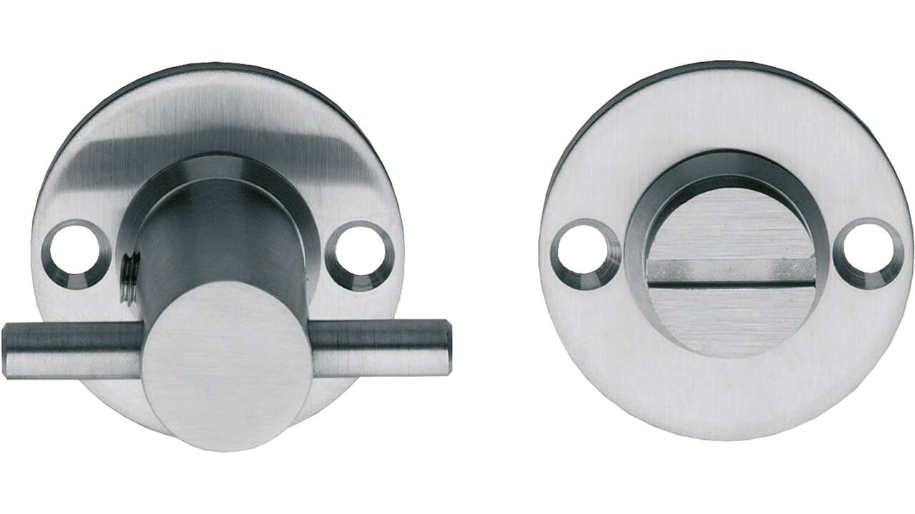 WC-sluiting ø42x2mm met stift 8x8mm rvs