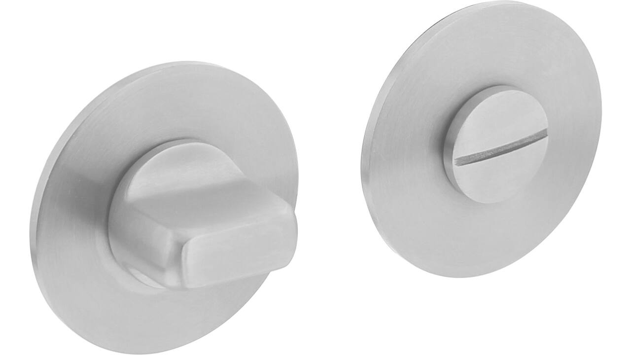 WC-sluiting verdekt met magneet ø55x3mm met nokken en stift 8x8mm rvs