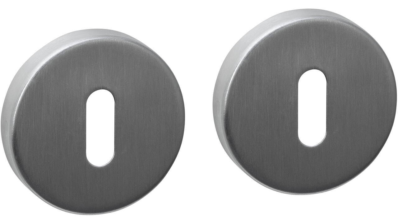Sleutelrozetten basic verdekt ø53x10mm rvs
