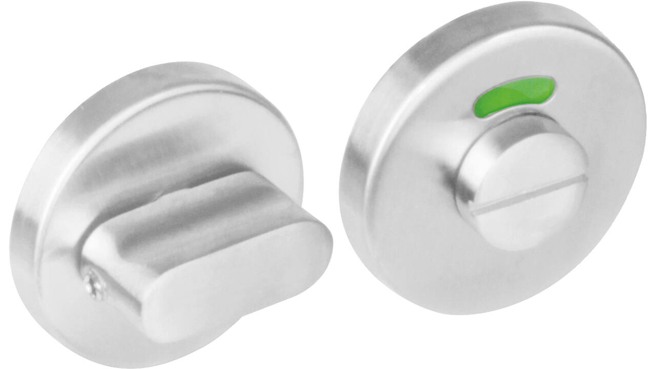 WC-sluiting verdekt ø53x8mm met nokken en stift 8x8mm rvs