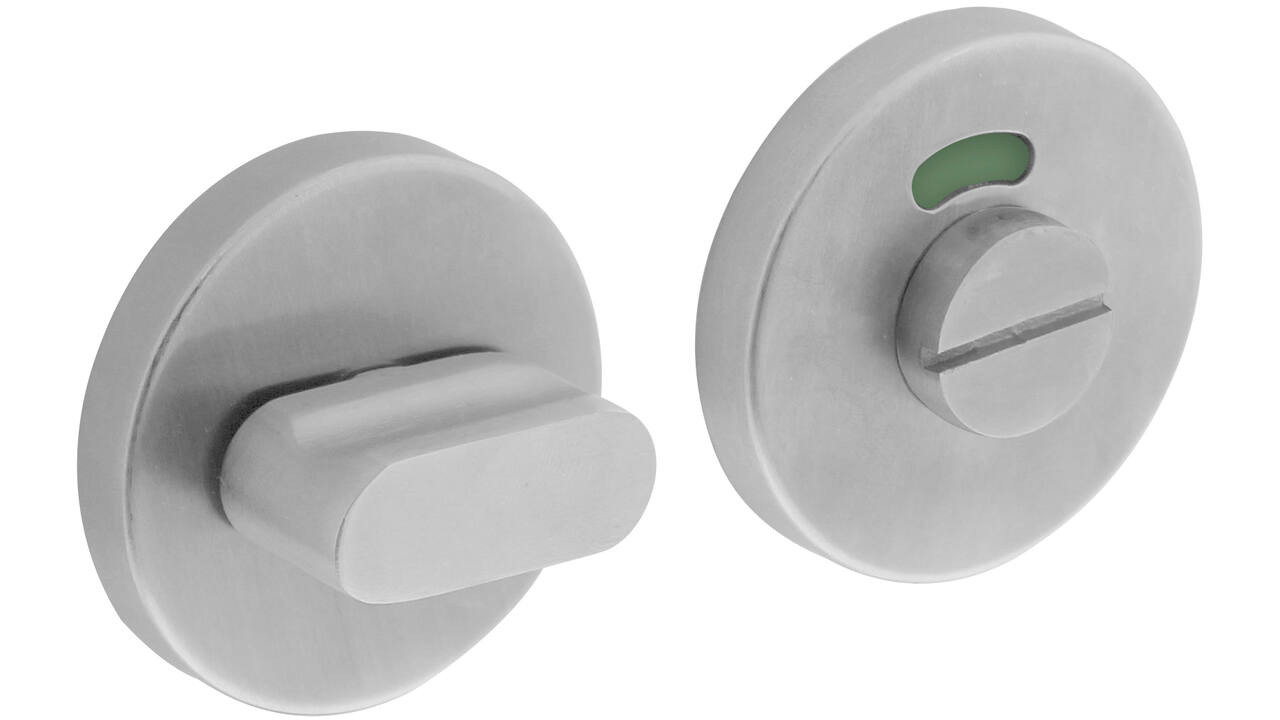 WC-sluiting verdekt ø55x8mm zonder venster met nokken en stift 6x6mm rvs