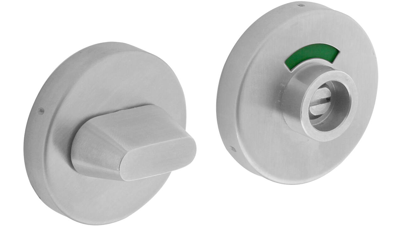 WC-sluiting verdekt ø53x10mm stiftbediening met stift 8x8mm rvs